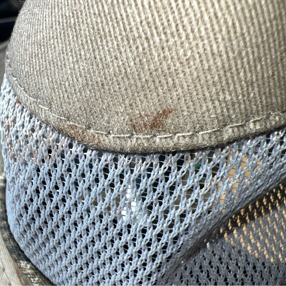 Realtree Mens Camo Safari Style Large Brim Hunting Hat (small Light Stains, PIC) - Picture 7 of 8